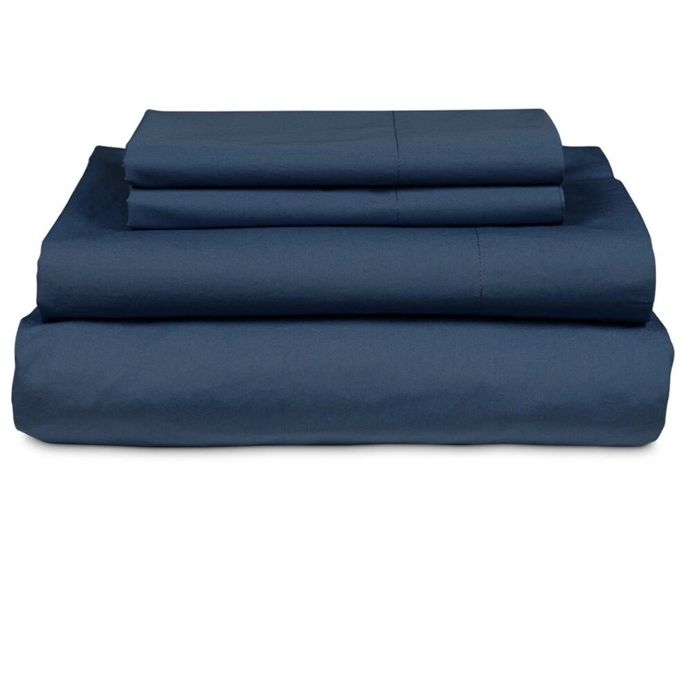 Navy Blue Bedding Sheet Set